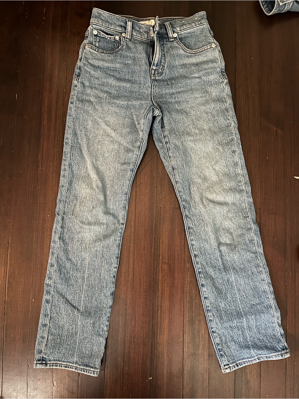 Madewell 90’s Straight Jean - Picture 3 of 6